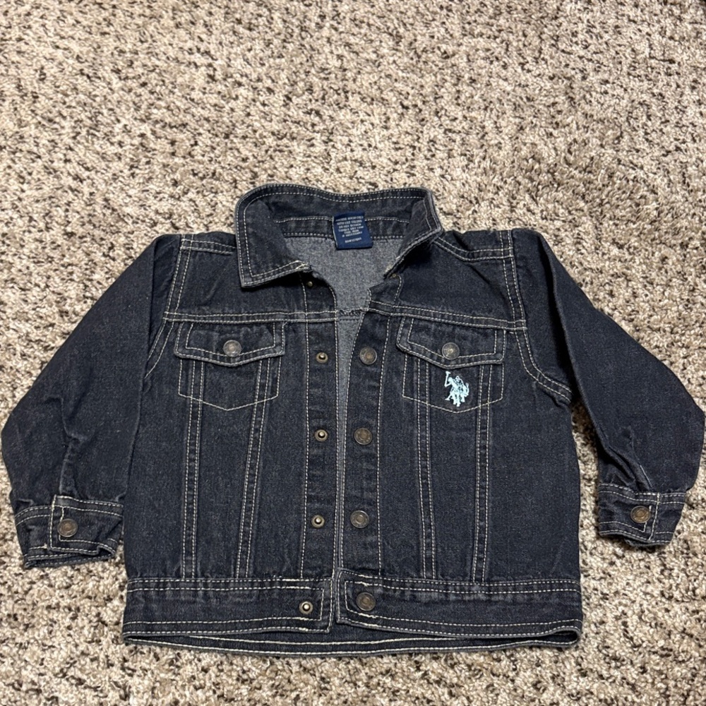 U.S. Polo Assn. Kids Dark Denim Jacket